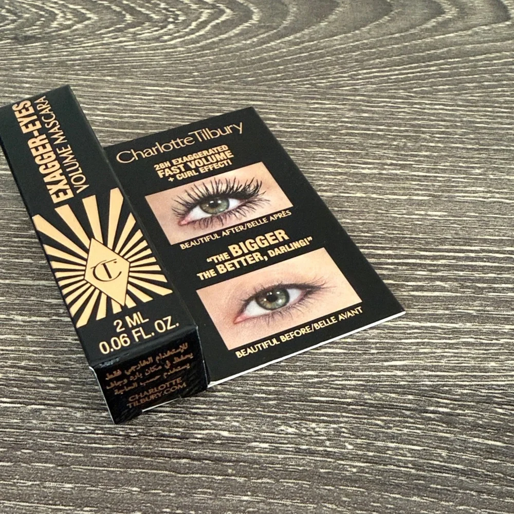 ❤️$7 NWT Charlotte Tilbury Exagger-Eyes Volume Mascara 2ml